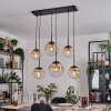 Gastor Pendellampa, kullampa, Pendelbelysning Amber, Klart, 6-ljuskällor
