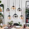 Gastor Pendellampa, kullampa, Pendelbelysning Amber, Klart, Rökfärger, 6-ljuskällor