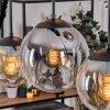 Gastor Pendellampa, kullampa, Pendelbelysning Amber, Klart, Rökfärger, 6-ljuskällor