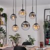 Gastor Pendellampa, kullampa, Pendelbelysning Amber, Klart, Rökfärger, 6-ljuskällor