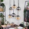 Gastor Pendellampa, kullampa, Pendelbelysning Amber, Klart, Rökfärger, 6-ljuskällor