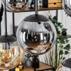 Gastor Pendellampa, kullampa, Pendelbelysning Amber, Rökfärger, 6-ljuskällor