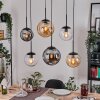 Gastor Pendellampa, kullampa, Pendelbelysning Amber, Klart, Rökfärger, 6-ljuskällor