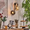 Koyoto kullampa, Vägglampa Amber, Klart, Rökfärger, 3-ljuskällor