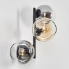 Koyoto kullampa, Vägglampa Amber, Klart, Rökfärger, 3-ljuskällor