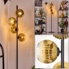 Ripoll Golvlampa Guld, Klart, 4-ljuskällor