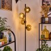 Ripoll Golvlampa Guld, Klart, 4-ljuskällor