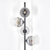 Ripoll Golvlampa Klart, Rökfärger, 4-ljuskällor