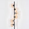 Koyoto Golvlampa 31 cm Amber, Klart, 6-ljuskällor