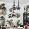 Gastor Pendellampa, kullampa, Pendelbelysning Rökfärger, 6-ljuskällor