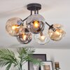 Ripoll Taklampa, kullampa Amber, Klart, Rökfärger, 5-ljuskällor