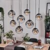 Gastor Pendellampa, kullampa, Pendelbelysning Klart, Rökfärger, 8-ljuskällor
