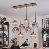Koyoto Pendellampa, kullampa, Pendelbelysning Naturfärger, Svart, 8-ljuskällor