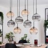 Koyoto Pendellampa, kullampa, Pendelbelysning Naturfärger, Svart, 8-ljuskällor