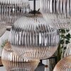 Koyoto Pendellampa, kullampa, Pendelbelysning Naturfärger, Svart, 8-ljuskällor