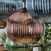 Koyoto Pendellampa, kullampa, Pendelbelysning Naturfärger, Svart, 8-ljuskällor