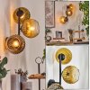 Koyoto kullampa, Vägglampa Guld, Klart, 3-ljuskällor