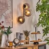 Koyoto kullampa, Vägglampa Klart, Rökfärger, 3-ljuskällor