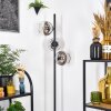 Koyoto Golvlampa 31 cm Krom, Klart, Rökfärger, 3-ljuskällor