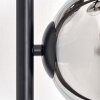 Koyoto Golvlampa 31 cm Krom, Klart, Rökfärger, 3-ljuskällor