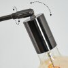 Codecro Golvlampa Krom, Svart, Vit, 3-ljuskällor