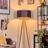 Saladillo Golvlampa Trä ljus, Vit, 1-ljuskällor