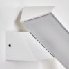 Xaden vägglampa utomhus, Vägglampa LED Vit, 1-ljuskällor