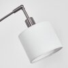 Bassagoda Golvlampa Nickel matt, Svart, 3-ljuskällor