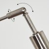 Bassagoda Golvlampa Nickel matt, Svart, 3-ljuskällor