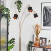 Alsen Golvlampa Mässing, Svart, 3-ljuskällor