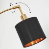 Alsen Golvlampa Mässing, Svart, 3-ljuskällor