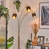 Alsen Golvlampa Mässing, Svart, 3-ljuskällor