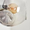 Ripoll kullampa, Vägglampa Amber, Klart, Rökfärger, 3-ljuskällor