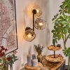 Ripoll kullampa, Vägglampa Amber, Klart, Rökfärger, 3-ljuskällor