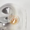 Ripoll kullampa, Vägglampa Amber, Klart, Rökfärger, 3-ljuskällor