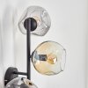 Ripoll kullampa, Vägglampa Amber, Klart, Rökfärger, 3-ljuskällor