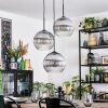 Koyoto Pendellampa, kullampa, Pendellampa Cluster Klart, Rökfärger, 3-ljuskällor