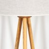 Saladillo Golvlampa Naturfärger, Vit, 1-ljuskällor