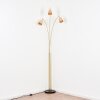 Lindberg Golvlampa Mässing, Svart, 3-ljuskällor