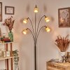 Lindberg Golvlampa Krom, Svart, 5-ljuskällor