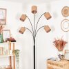 Soungou Golvlampa Svart, 5-ljuskällor