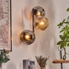 Ripoll kullampa, Vägglampa Amber, Rökfärger, 3-ljuskällor