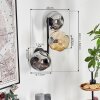 Ripoll kullampa, Vägglampa Amber, Rökfärger, 3-ljuskällor