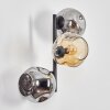 Ripoll kullampa, Vägglampa Amber, Rökfärger, 3-ljuskällor