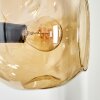 Ripoll kullampa, Vägglampa Amber, Klart, Rökfärger, 3-ljuskällor