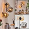 Ripoll kullampa, Vägglampa Amber, Rökfärger, 3-ljuskällor