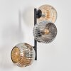 Ripoll kullampa, Vägglampa Amber, Rökfärger, 3-ljuskällor