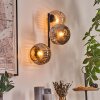 Ripoll kullampa, Vägglampa Amber, Rökfärger, 3-ljuskällor