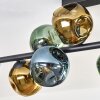 Ripoll Taklampa, kullampa Blå, Guld, Grön, 10-ljuskällor