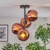 Koyoto Taklampa, kullampa Kopparfärg, 4-ljuskällor